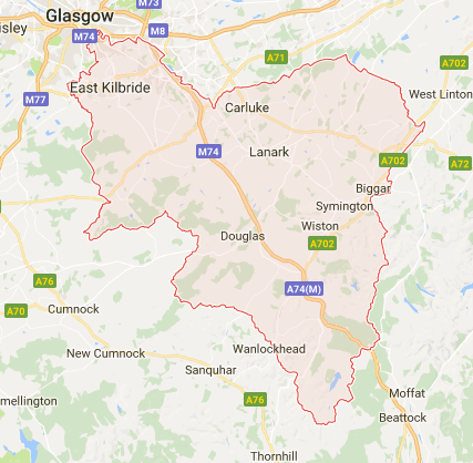 South Lanarkshire Area Map Locality | Voluntary Action South Lanarkshire