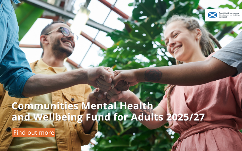 Communities Mental Health and Wellbeing Fund 2025/26: Find Out More by Clicking